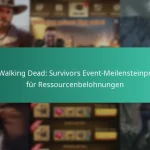 Die Walking Dead: Survivors Event-Meilensteinpreise für Ressourcenbelohnungen