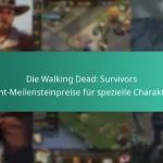 Die Walking Dead: Survivors Event-Meilensteinpreise für spezielle Charaktere