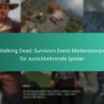 Die Walking Dead: Survivors Event-Meilensteinpreise für zurückkehrende Spieler