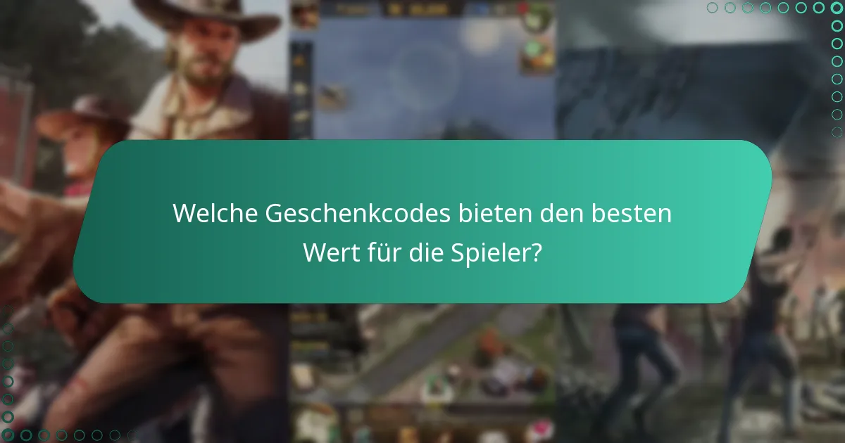 Was sind die bevorstehenden Events für The Walking Dead: Survivors, die Geschenkcodes anbieten könnten?