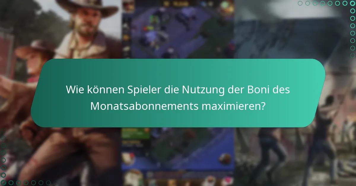Was sagen aktuelle Spieler über das Monatsabonnement?